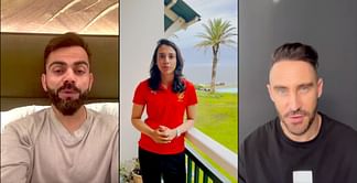 [WATCH] Virat Kohli and Faf du Plessis announce Smriti Mandhana as captain of RCB women’s team for WPL 2023