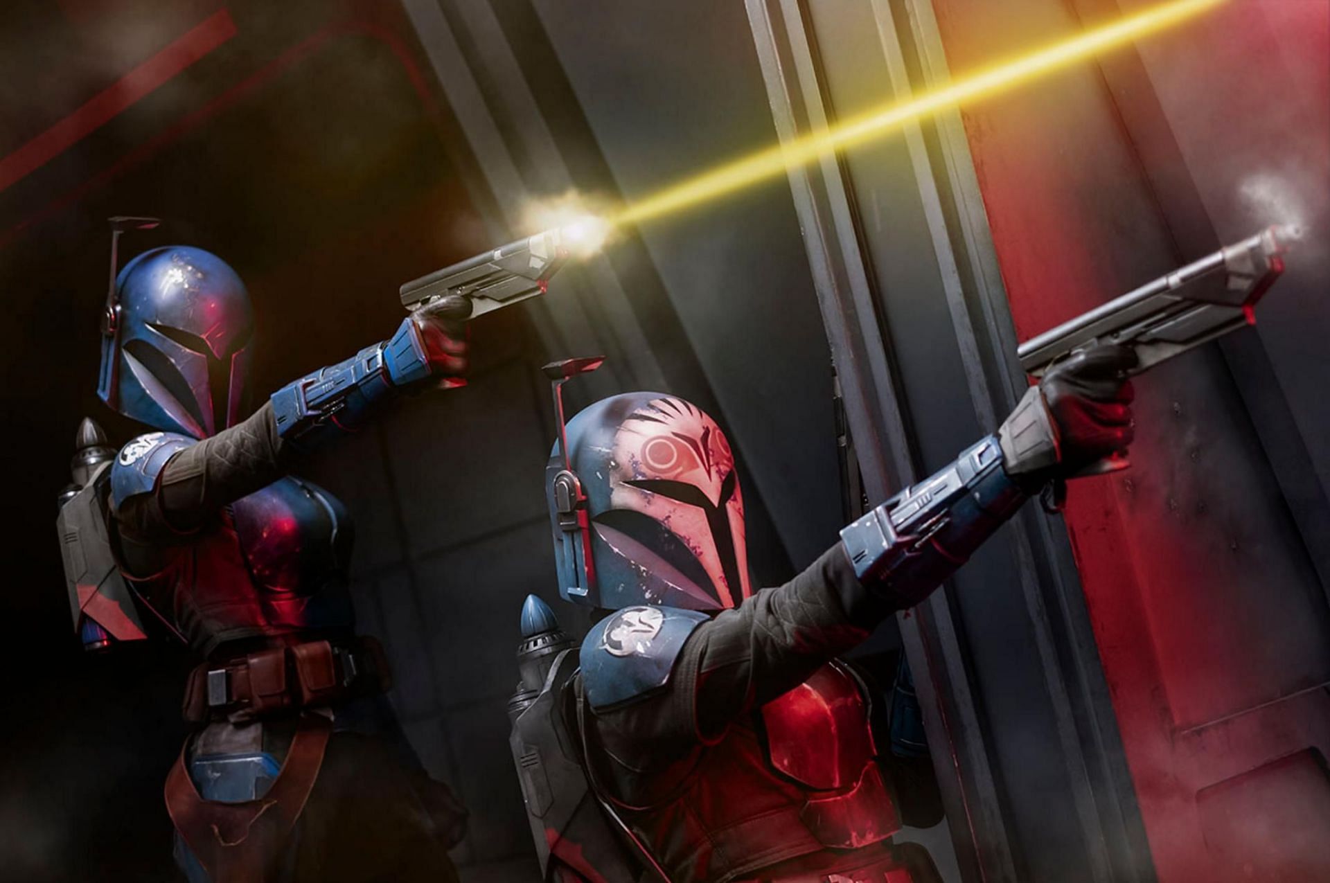 Mando helps Bo-Katan Kryze and her fellow Mandalorians (Image via Lucasfilm)