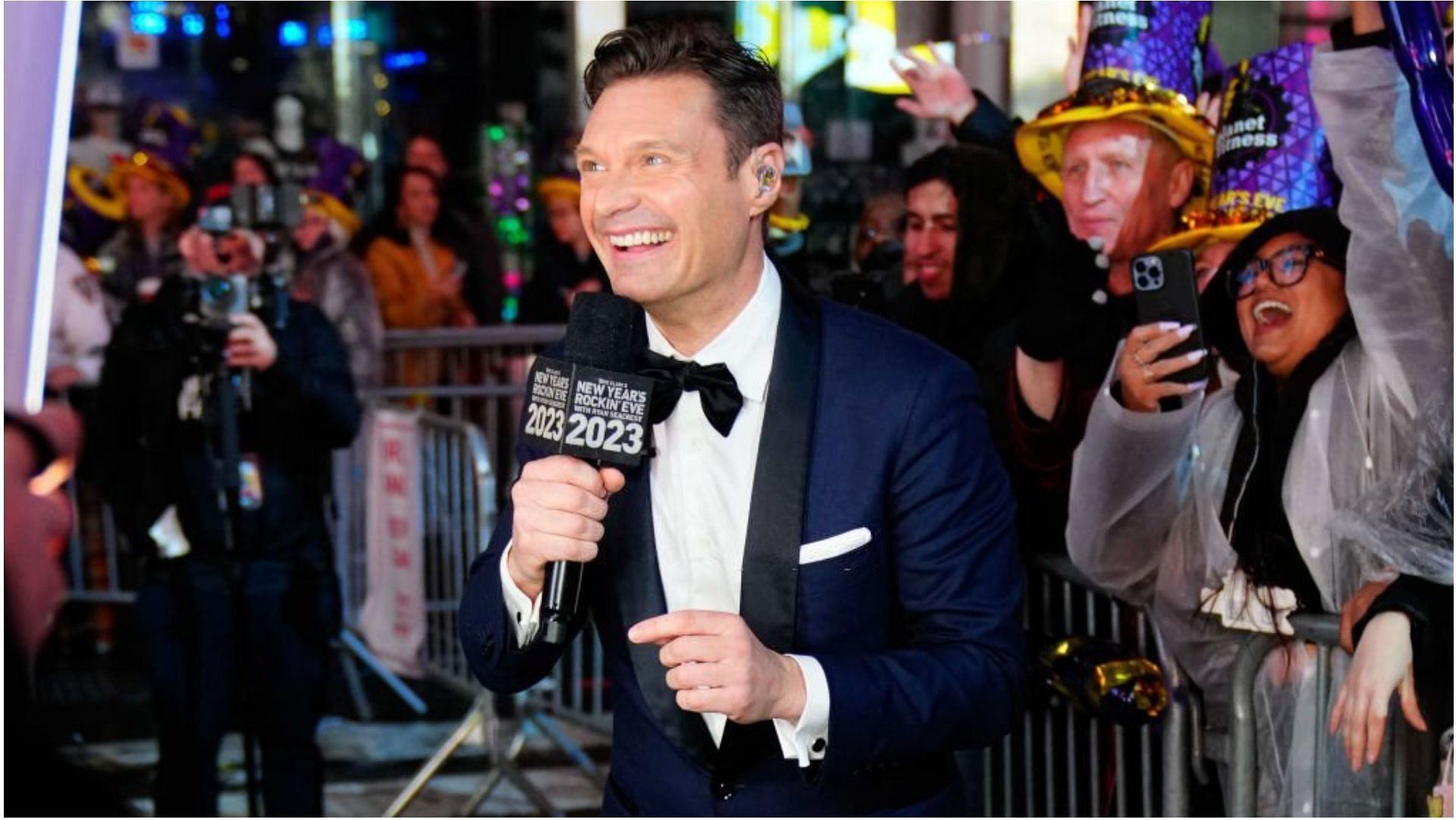 Ryan Seacrest has recently announced his exit from Live with Kelly and Ryan (Image via Gotham/Getty Images)