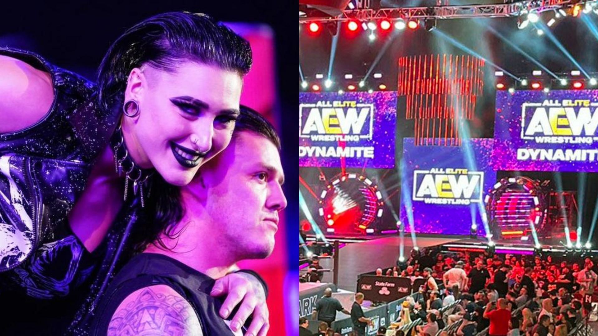 Rhea Ripley sent a message to a current AEW star