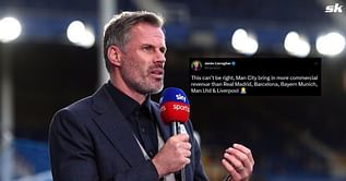 Jamie Carragher takes brutal dig at Manchester City as Premier League charge them with breaching over 100 rules