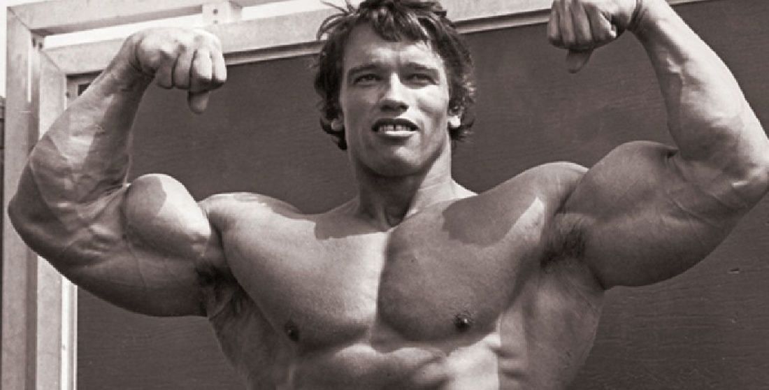 Arnold Schwarzenegger is  best known because of his bodybuilding career (Photo by menxp.com)