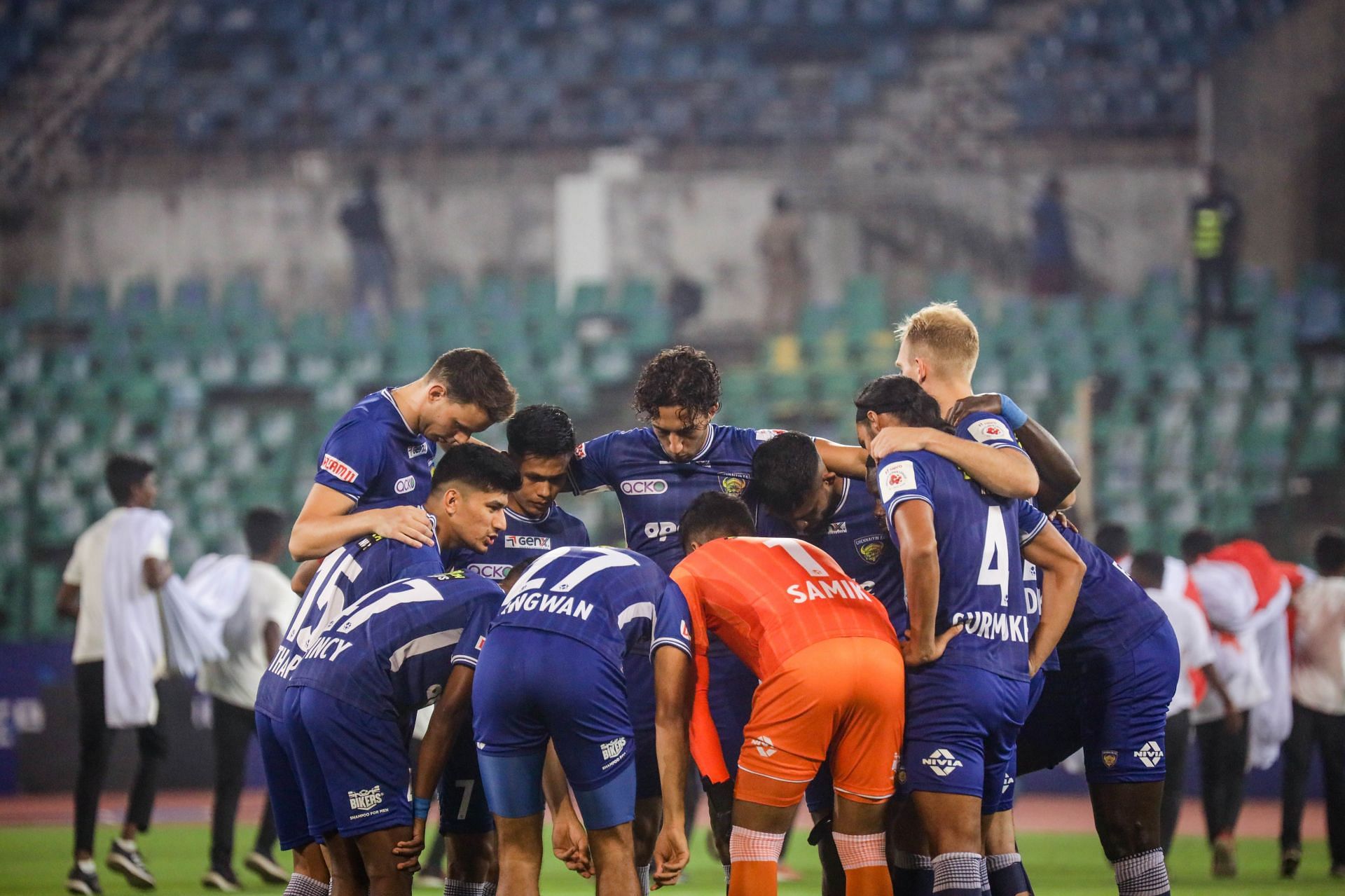 As things stand Chennaiyin FC are headead towards their thrid straight eight placed finish. (Image: CFC Media)  