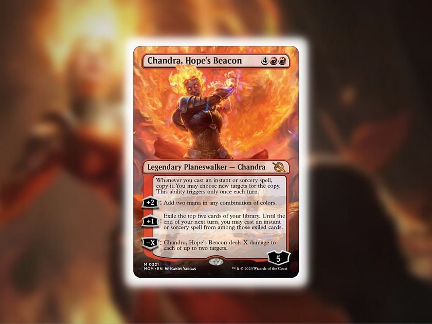 Chandra, Hope's Beacon - Foil - Magic Singles » March of the