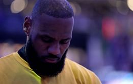 Fans hilariously speculate LeBron James' shot selection to break Kareem Abdul-Jabbar's scoring record: "Hopefully Lef**k you 3", "Flopping"