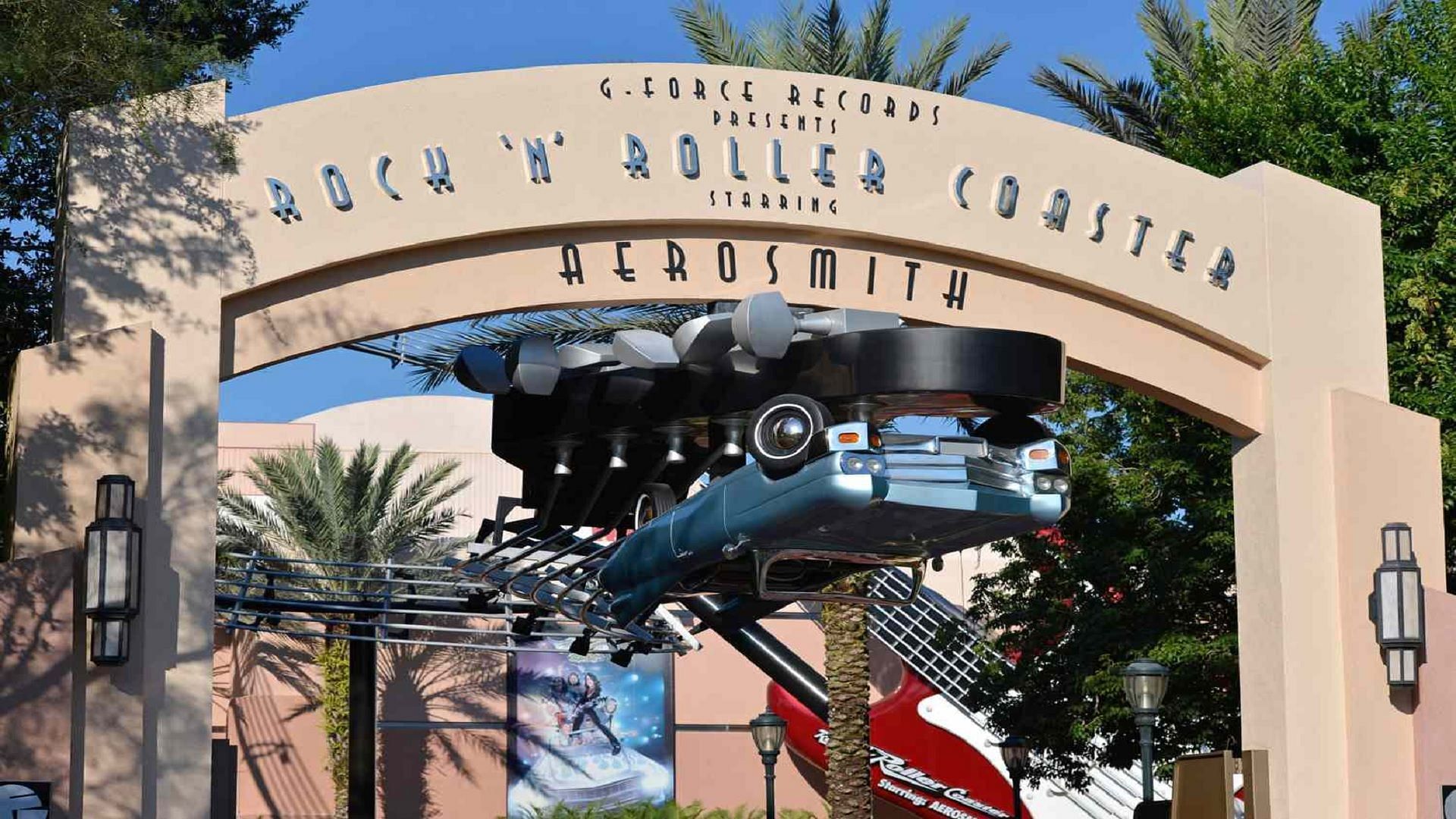 Rock 'n' Roller Coaster starring Aerosmith at Disney World