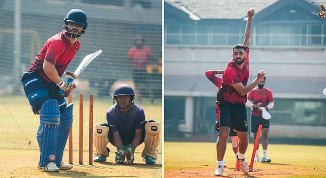 Pictures: KKR’s Varun Chakravarthy, Rinku Singh and others begin preparation for IPL 2023 in pre-season camp