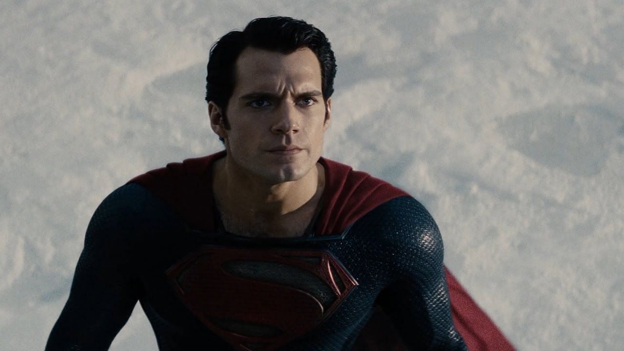 Superman takes to the skies for the first time - Man of Steel (Image via DC Studios)