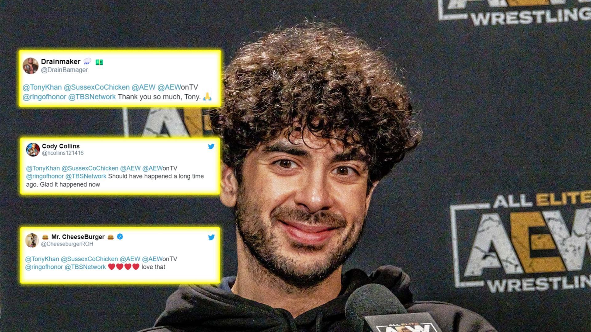 Tony Khan has expanded his roster of talent