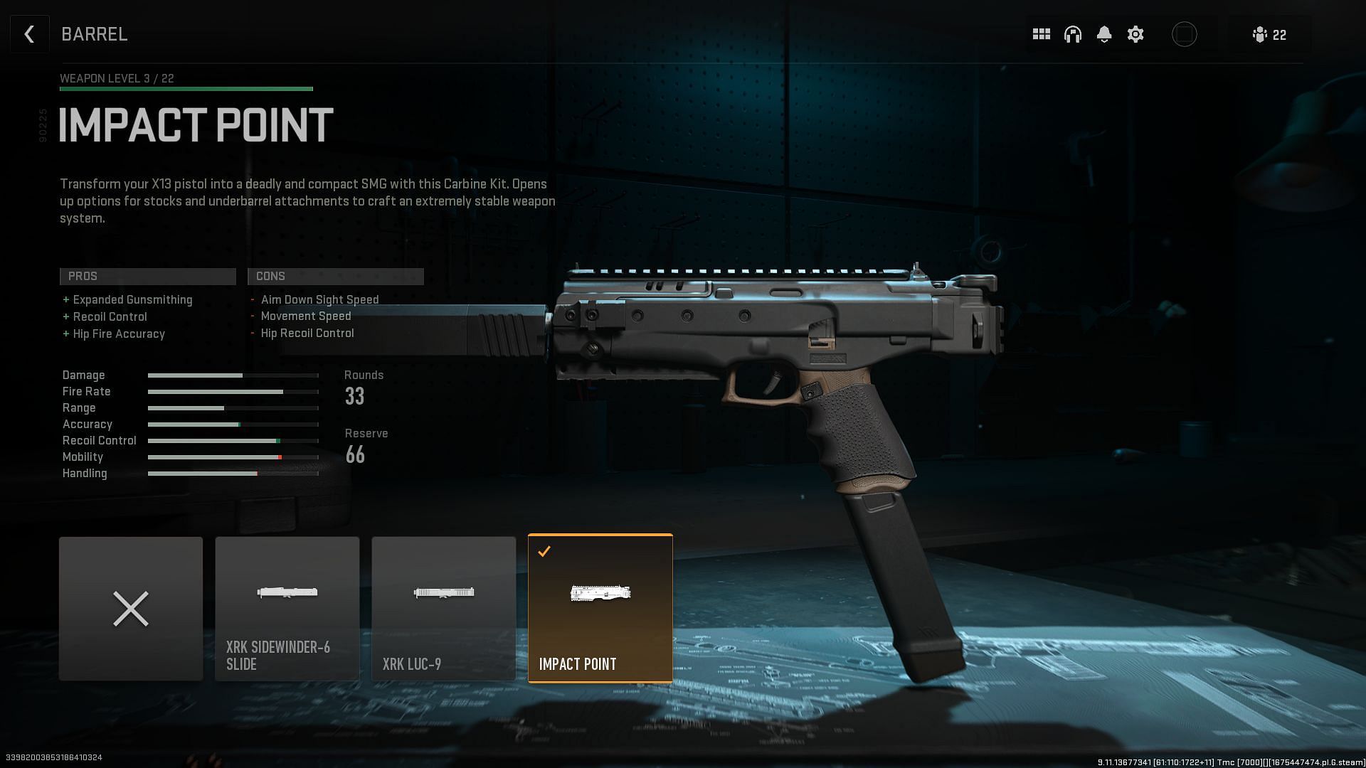 Impact Point in Modern Warfare 2 (Image via Activision)