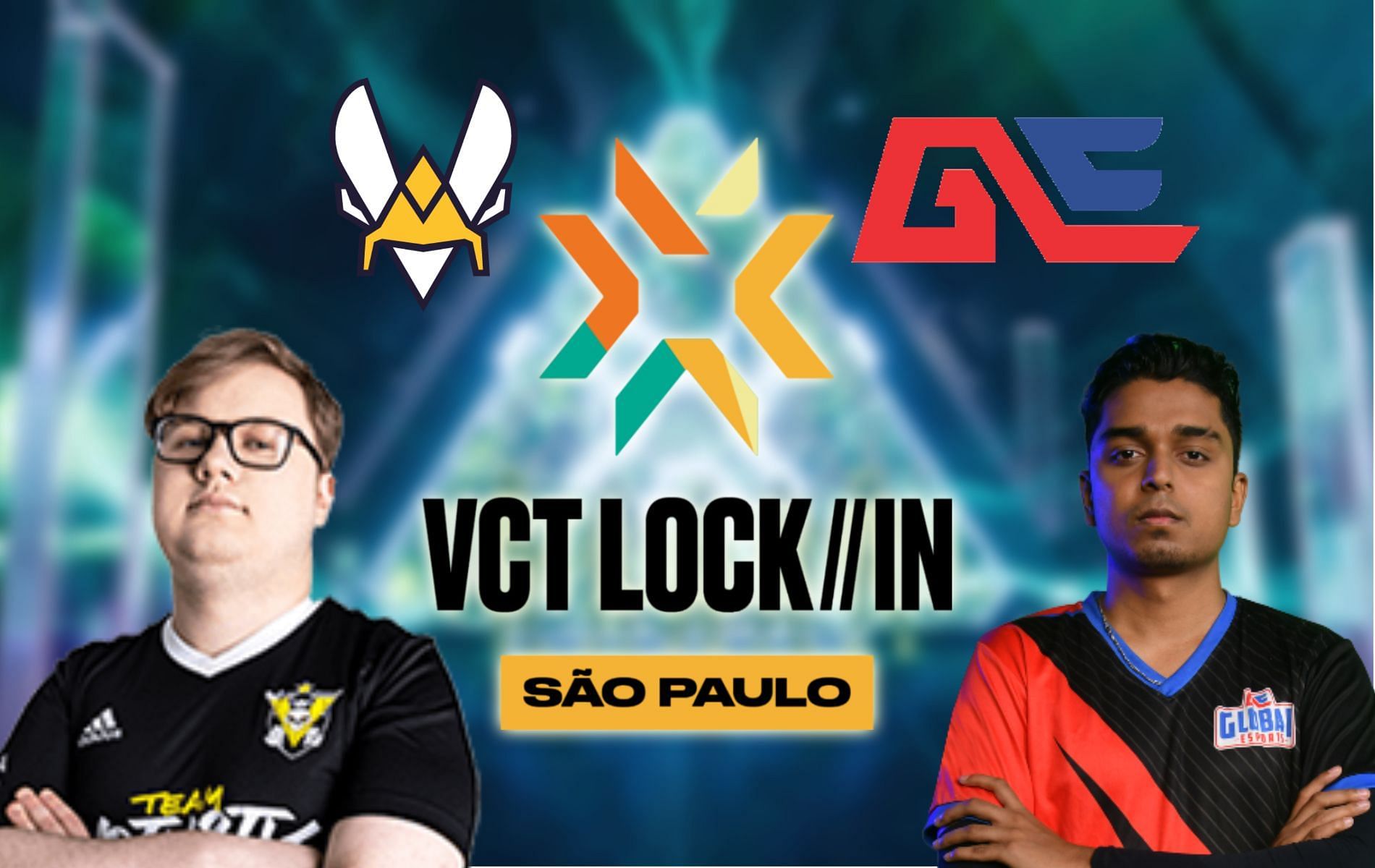 Global Esports vs Team Vitality: Who will win the Group Omega Round 1 matchup in VCT LOCK//IN? (Image via Sportskeeda)