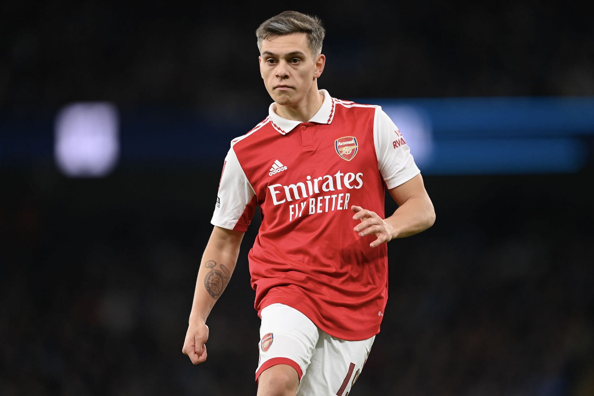 Leandro Trossard arrived at the Emirates last month.