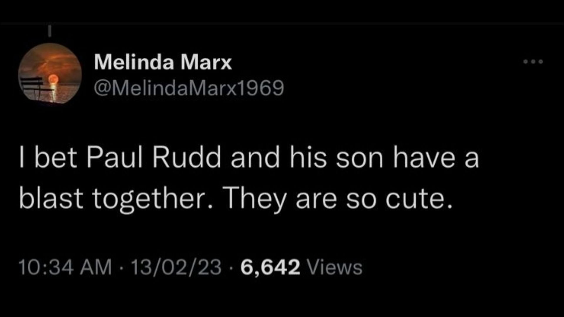 Screenshot of a Twitter user comparing Jack Rudd to his father. (Image via Twitter)