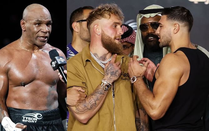 Mike Tyson feels Tommy Fury won't be "able to beat Jake Paul"