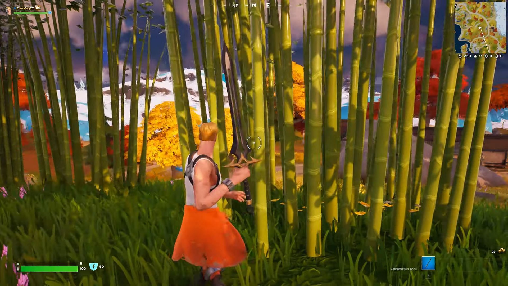 Bamboo trees may play a big role in Fortnite Chapter 4 Season 2 (Image via Epic Games)