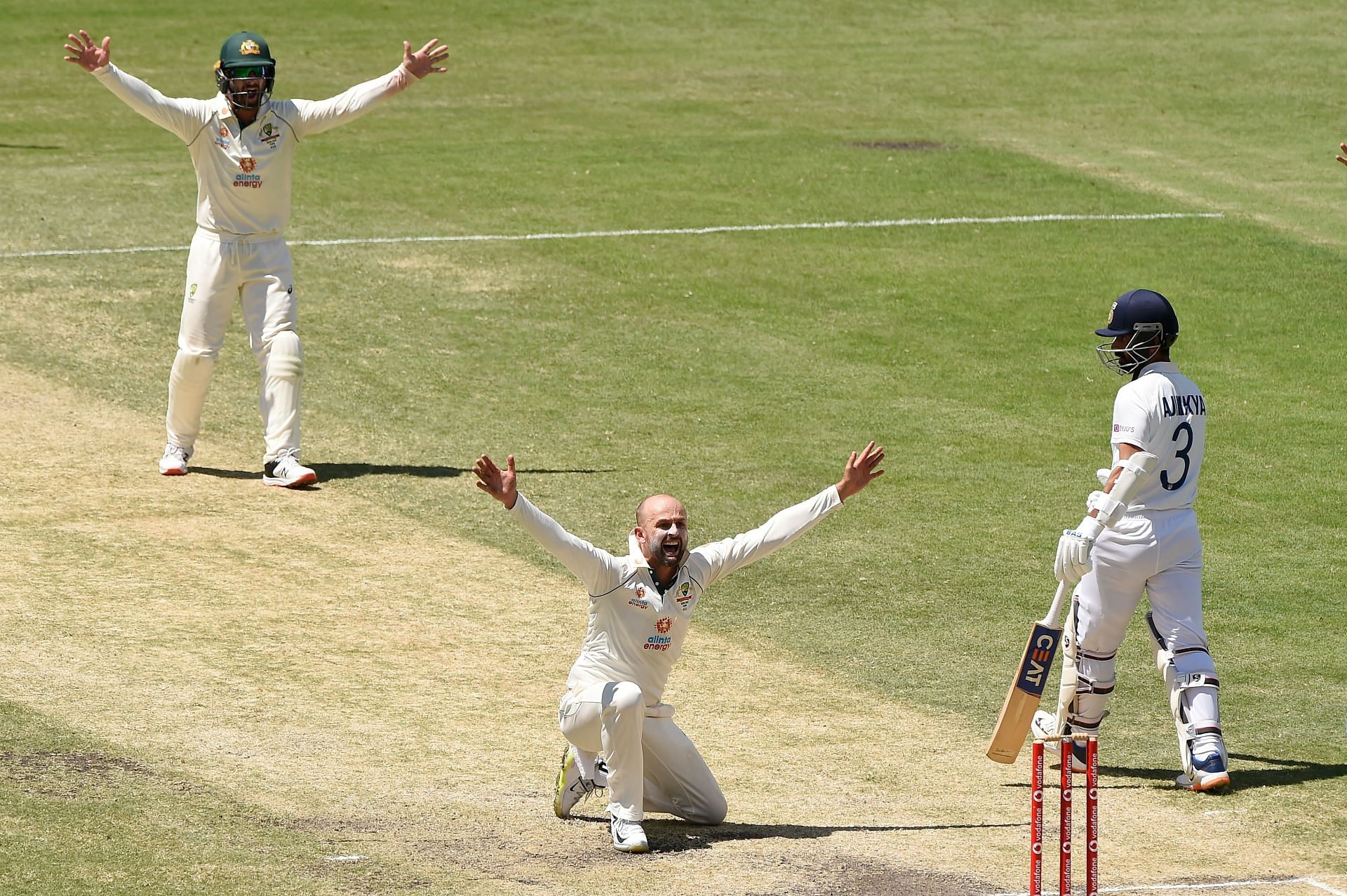 Seasoned Australian off-spinner Nathan Lyon can be a threat to India&rsquo;s batters. Pic: Getty Images