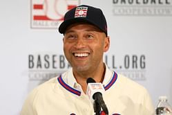 Yankees legend Derek Jeter talks about returning to the mound following his cover appearance on MLB The Show 23 Collector's Edition