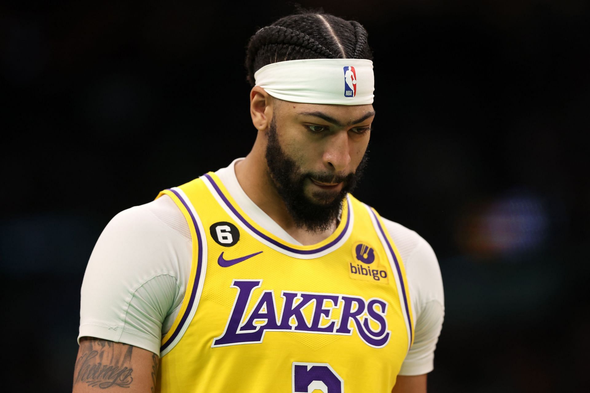 LA Lakers star forward Anthony Davis