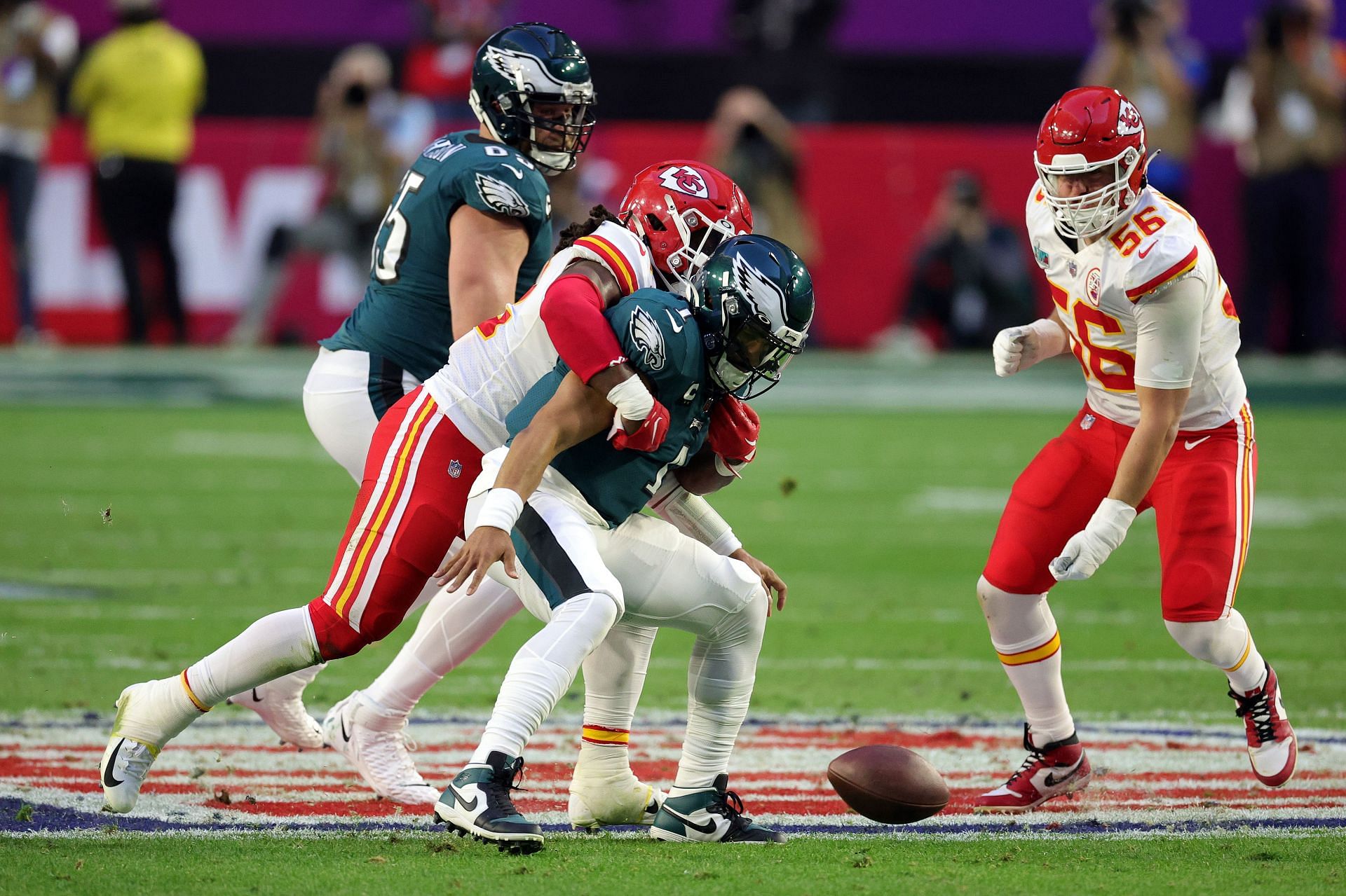 Super Bowl LVII - Kansas City Chiefs v Philadelphia Eagles