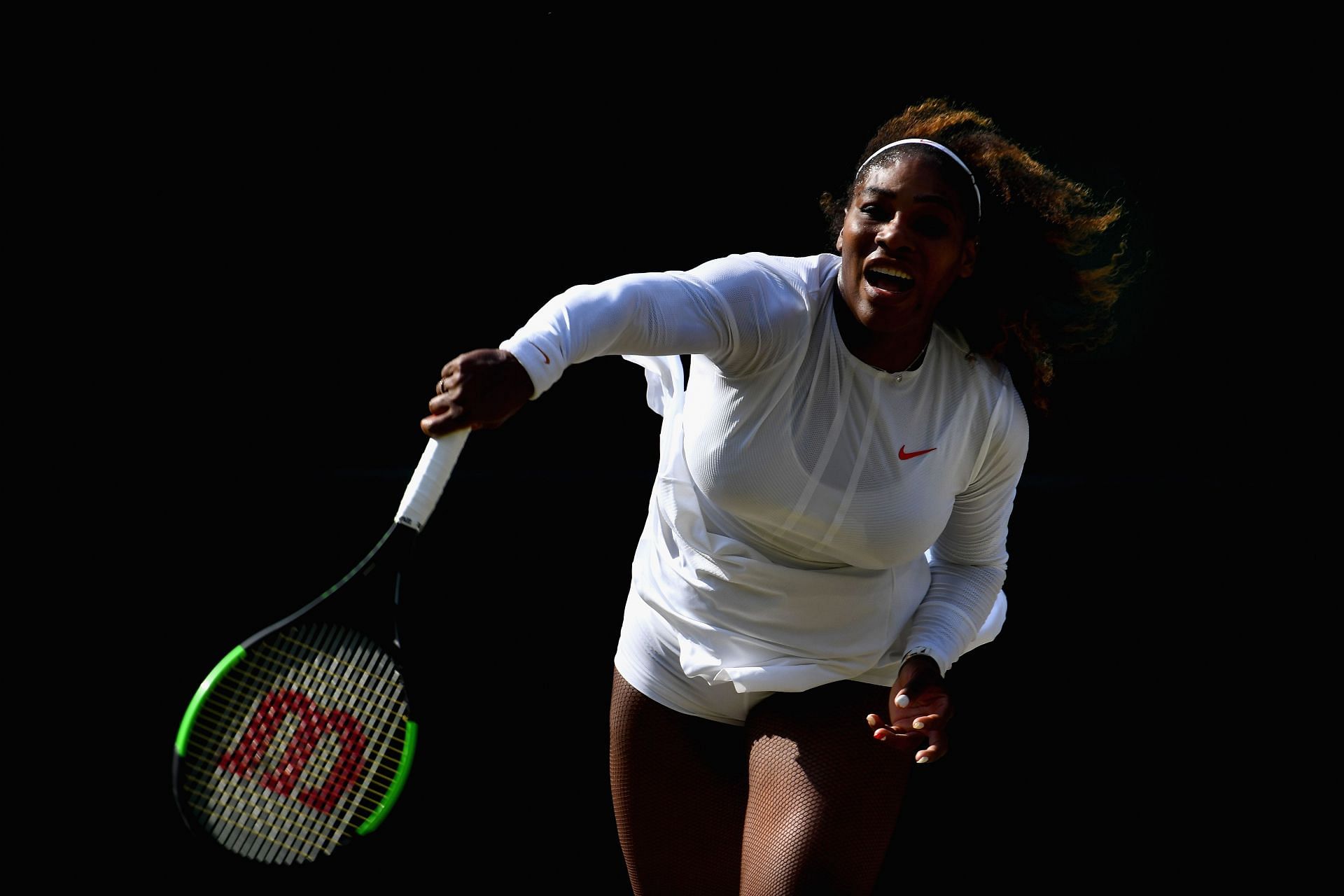Serena Williams at the 2018 Wimbledon