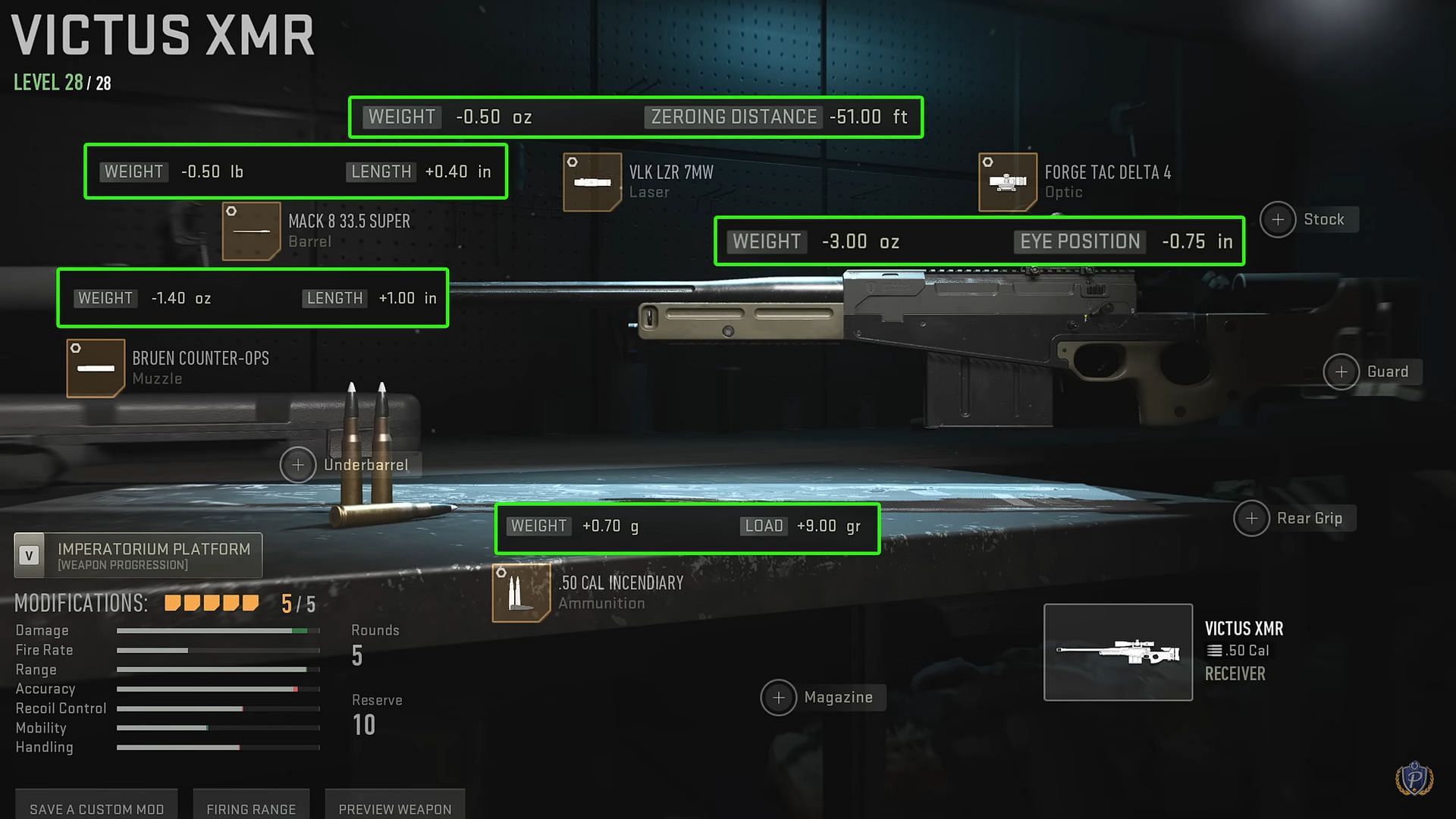 One shot sniper loadout and tunings for Warzone 2 Al Mazrah (Image via Activision and YouTube/P4wnyhof)