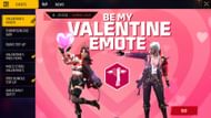 Valentine's Free Item इवेंट (Image via Garena)