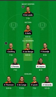 GIB-W vs ND-W Dream11 Prediction - ECIW Gibraltar