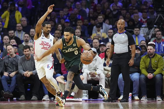 Fans were hilarious as Celtics defeat Philadelphia 76ers in crazy clutch game with insane shots from both sides: "Philly is Boston's lil bro"