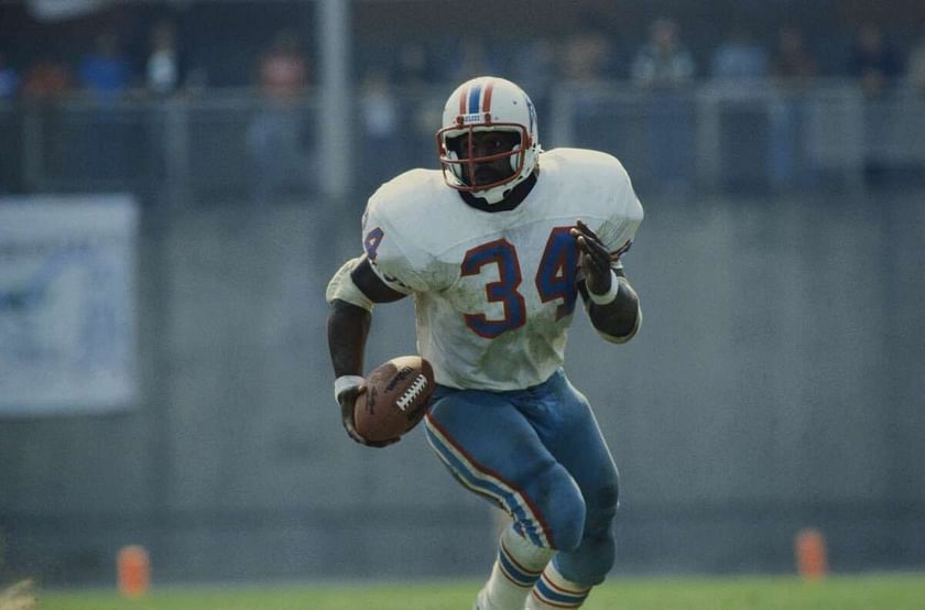 Top 10 Records ~ The NFL's Greatest Running Backs Of All Time  Houston  oilers, Nfl football players, American football league