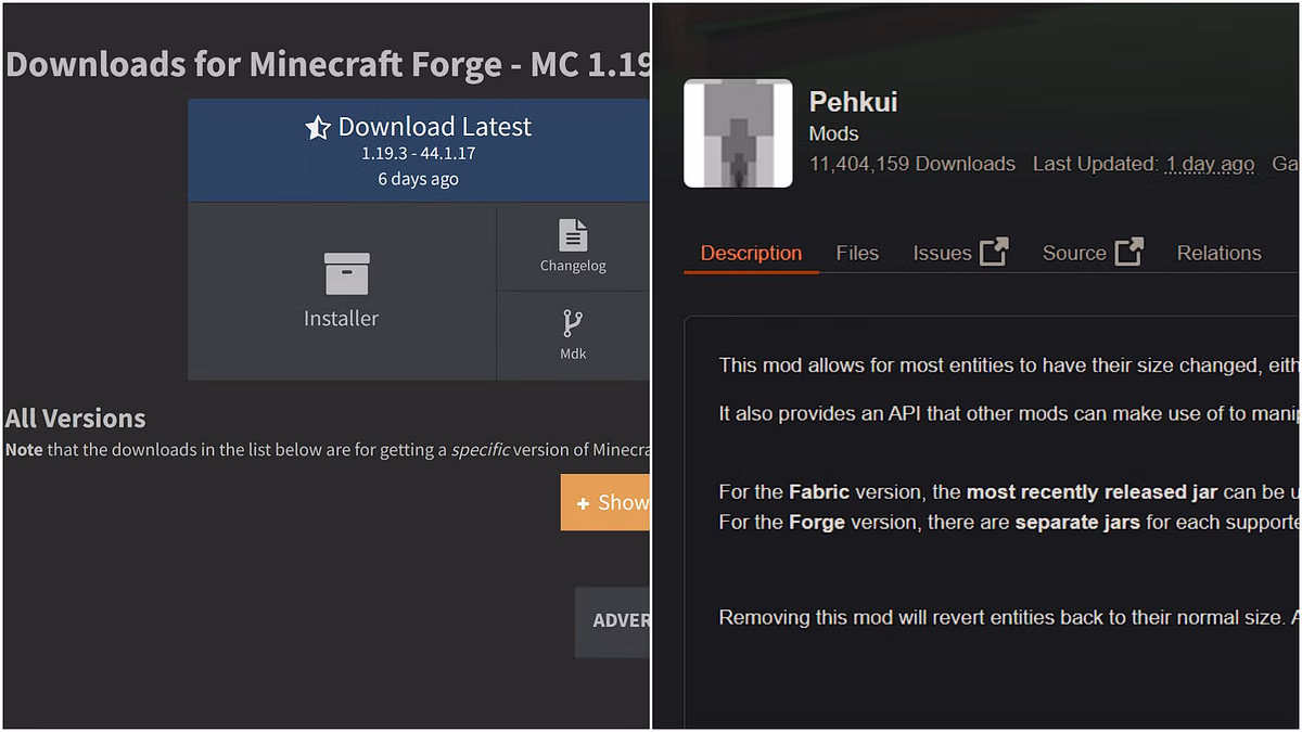 How to get and use Pehkui mod for Minecraft Java Edition