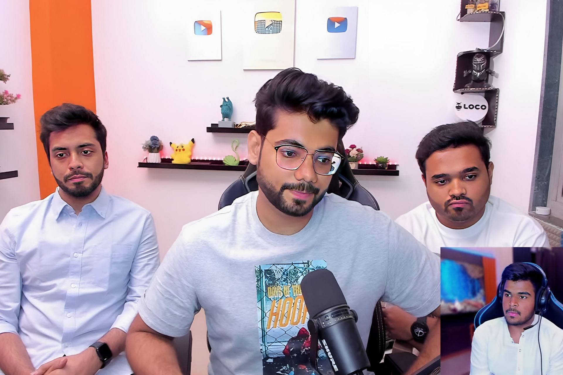 Emperor, Alpha Clasher, Ayush, and Born to Snipe (BTS)  addressing the reasons behind their departure from Hydra clan (Image via YouTube/Alpha Clasher)