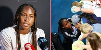 "Pretty sure I ruined a Gucci hat today"- Coco Gauff in disbelief after fan gets designer hat autographed by her at Dubai Tennis Championships