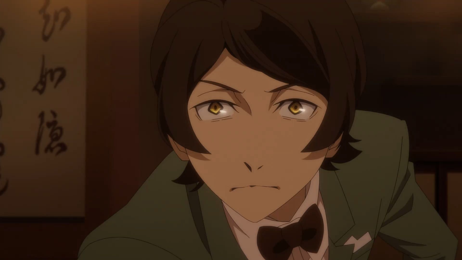 Mushitaro Oguri as seen in Bungo Stray Dogs season 4 episode 5 (Image via BONES)