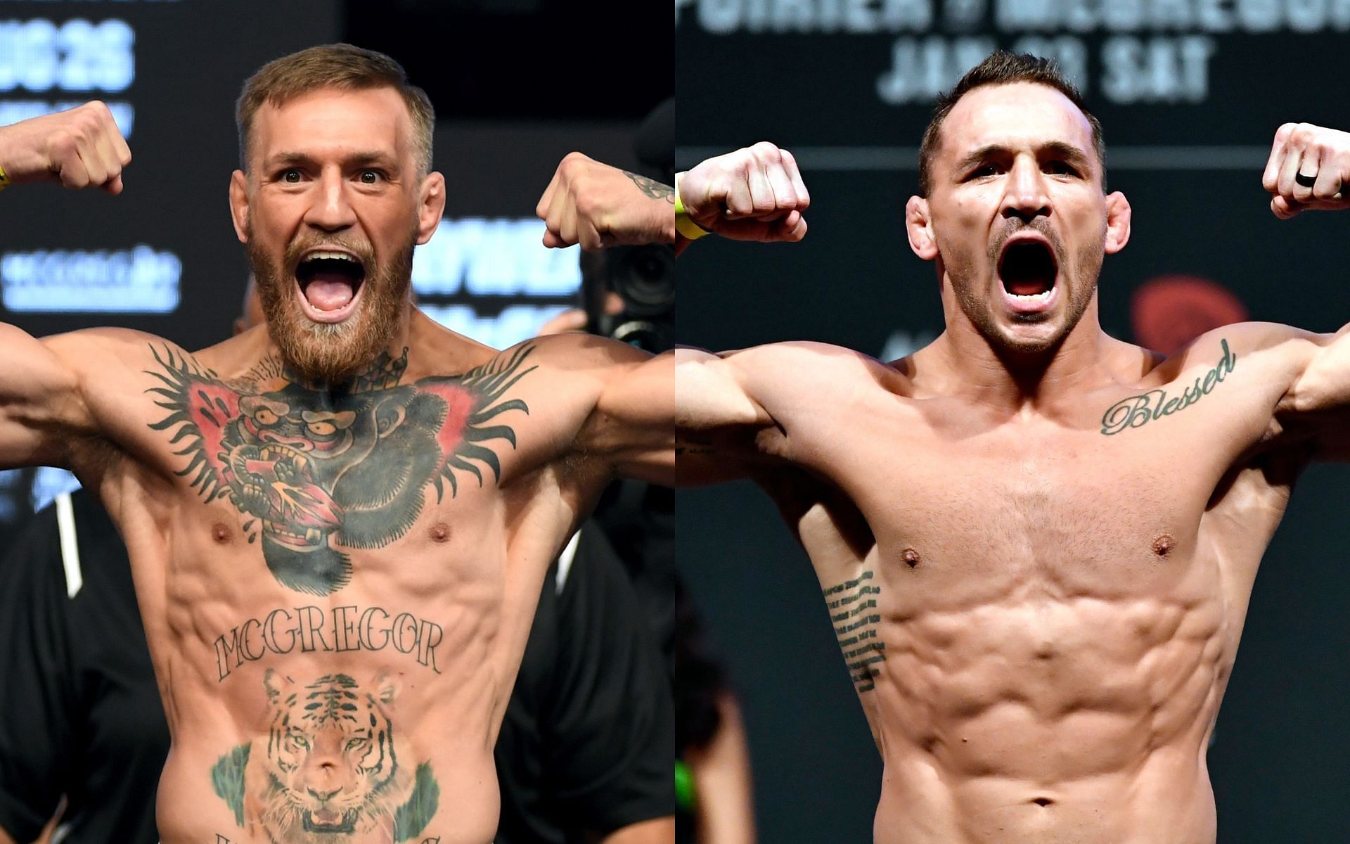 Conor McGregor (Left), Michael Chandler (Right) [Image courtesy: Getty]