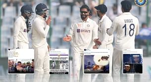 "Waqt badal diye, jazbat badal diye, jindagi badal di" - Fans erupt as Australia bundled out for 113 on Day 3 of IND vs AUS 2nd Test