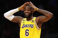 LeBron James of the LA Lakers