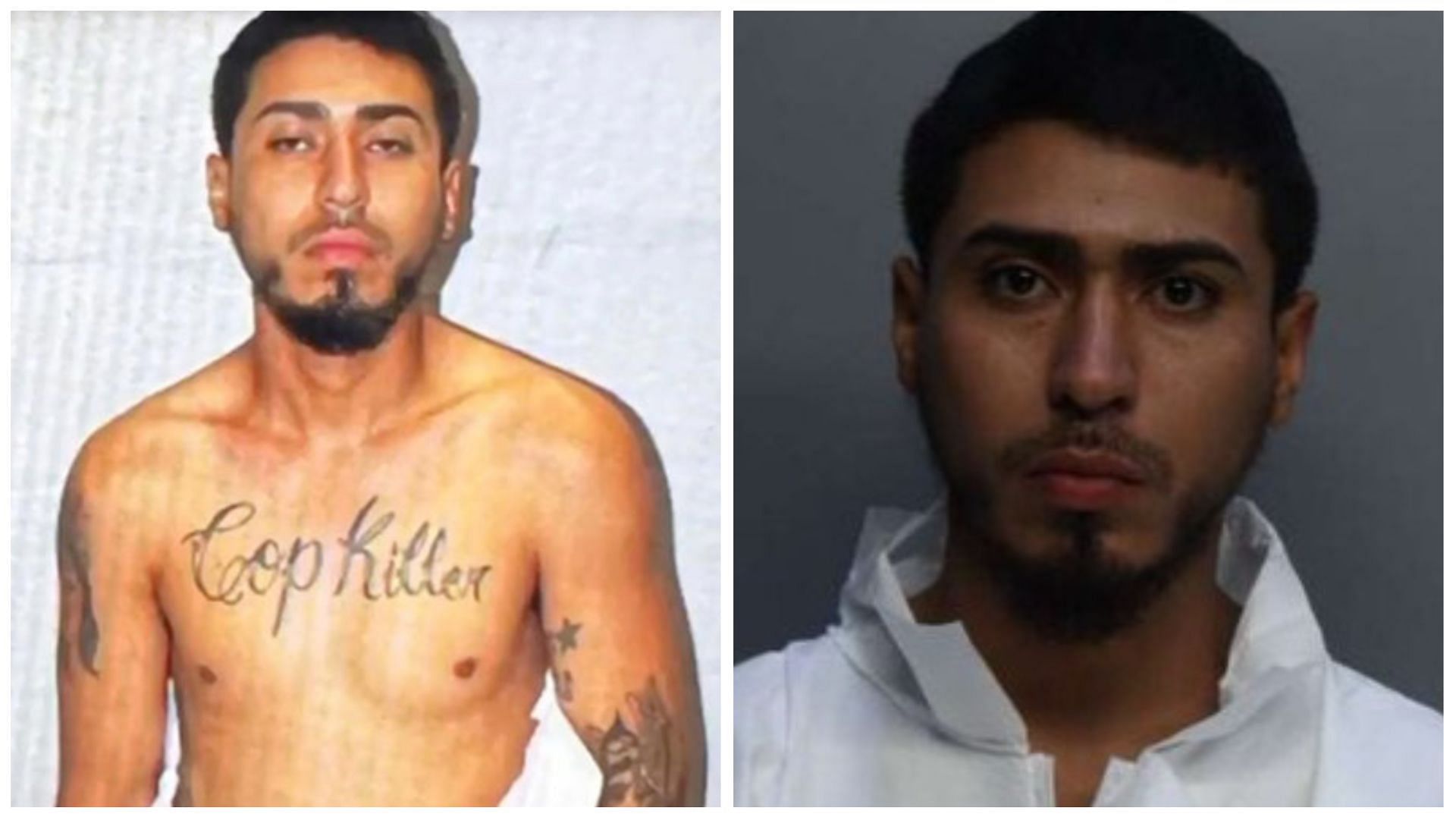 Virgilio Salgado opened fire at officer at an attempted traffic stop, (Images via Miami-Dade County Corrections)