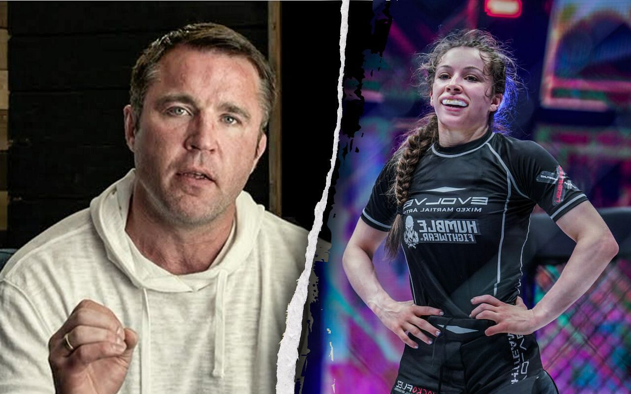 Chael Sonnen (left), Danielle Kelly (right), photo by ONE Championship