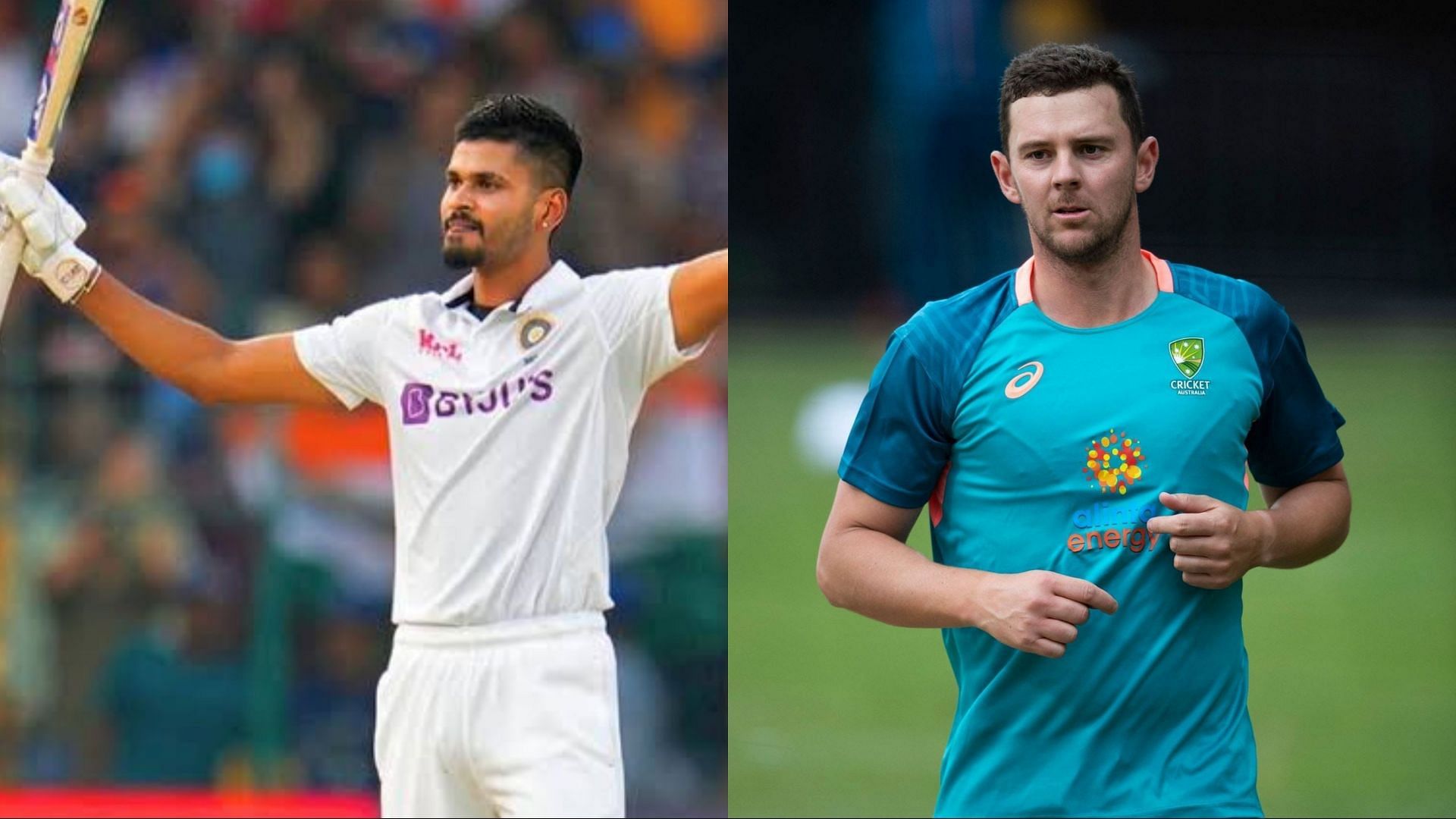 Josh Hazlewood vs Shreyas Iyer