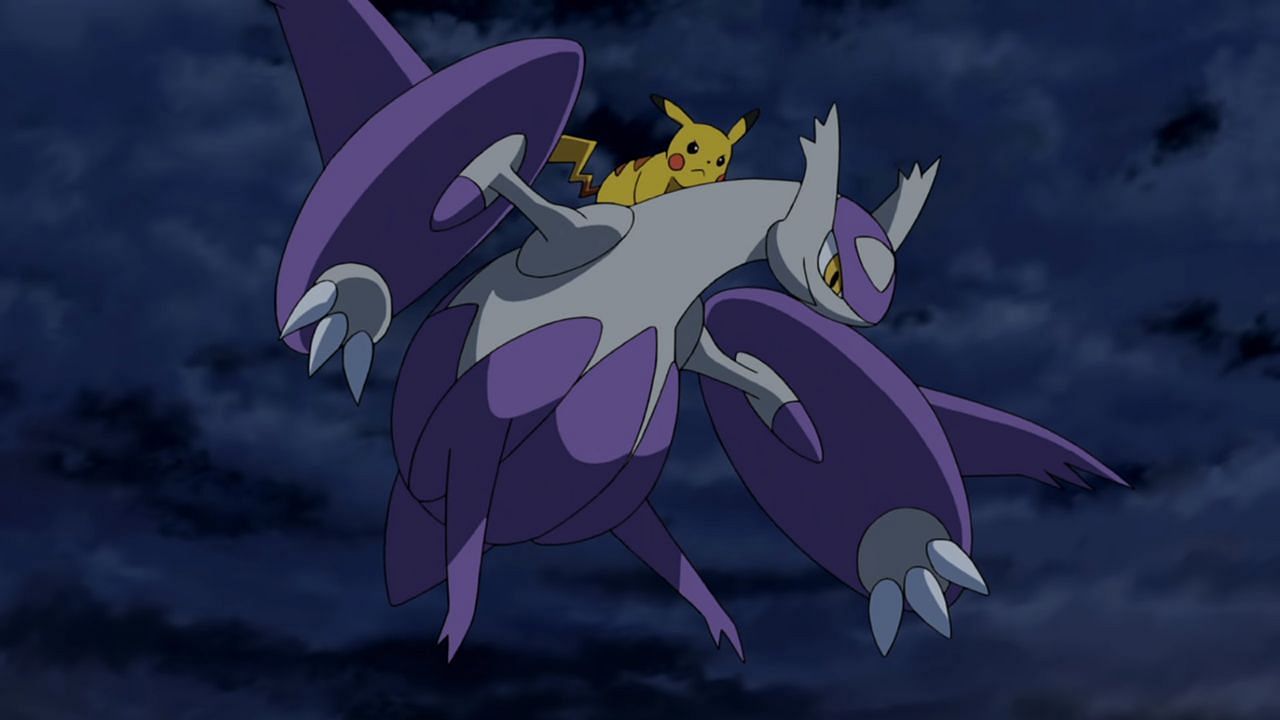 Mega Latias as it appears in the anime (Image via The Pokemon Company)