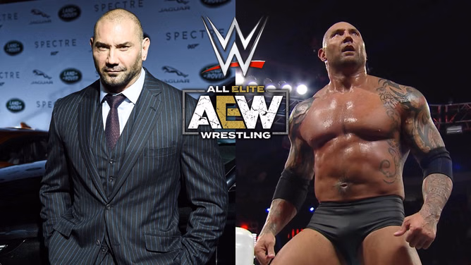 Departed AEW star calls WWE legend Batista "best wrestler turned actor"