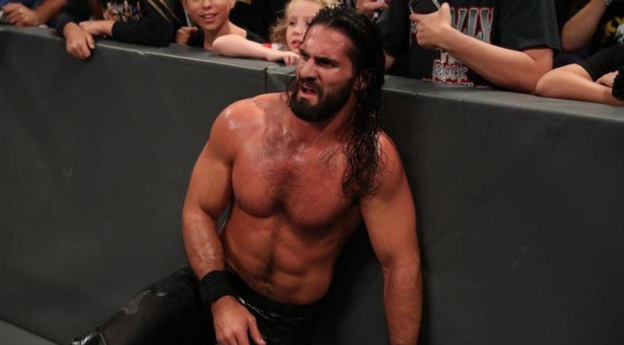 Seth Rollins was defeated by Austin Theory at Elimination Chamber
