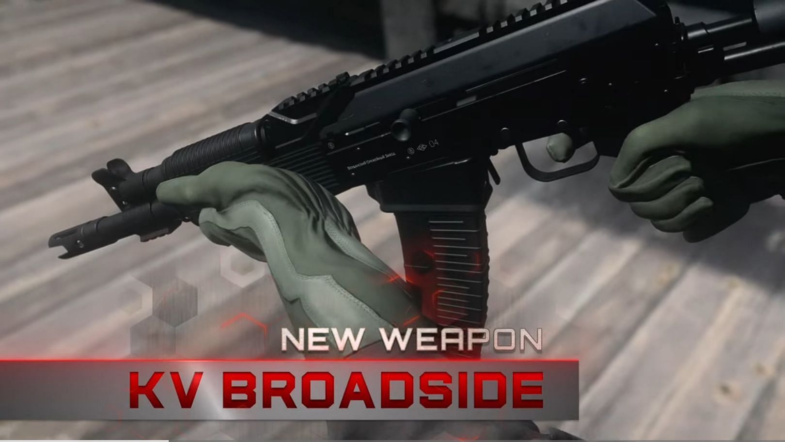 A new shotgun KV Broadside has been added in Season 2 ( Image via Warzone Mobile )