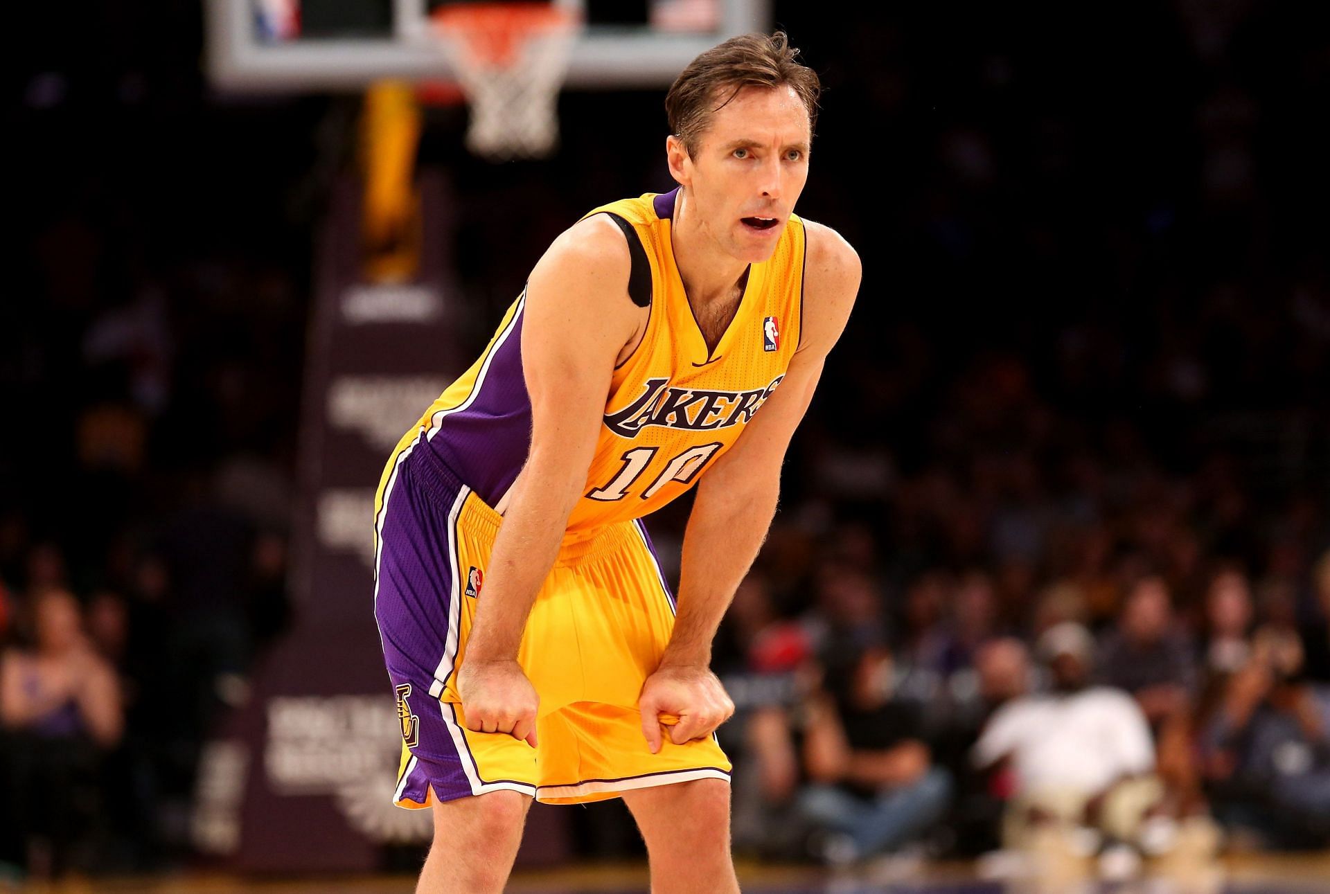 Lakers guard Steve Nash