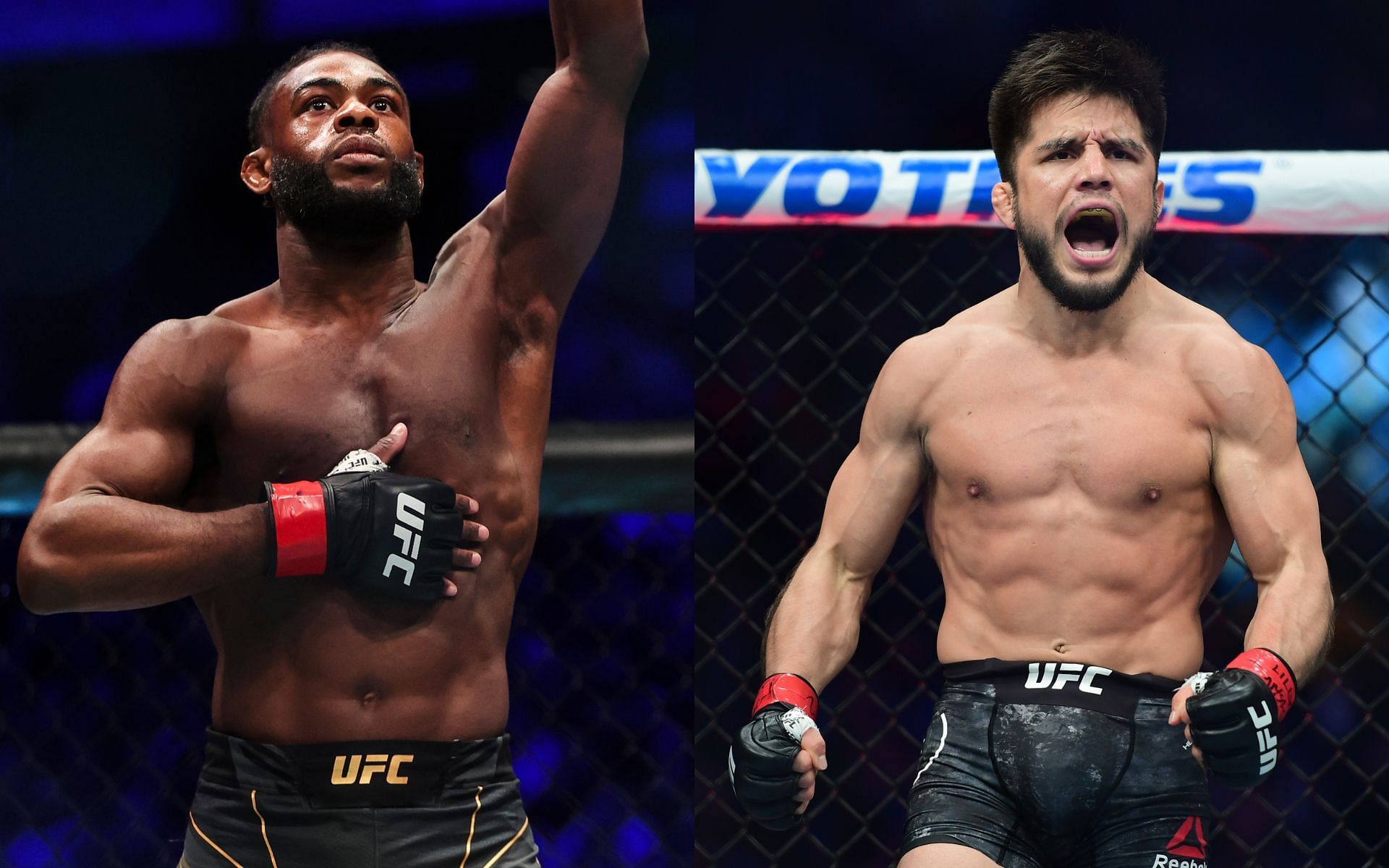 Aljamain Sterling (left) Henry Cejudo (right)