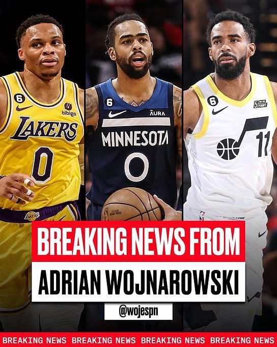 Los Angeles Lakers Trade Guard Russell Westbook To Utah Jazz In Three-Team  Deal – Deadline