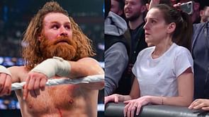 Sami Zayn comments on kissing his wife during WWE Elimination Chamber match against Roman Reigns