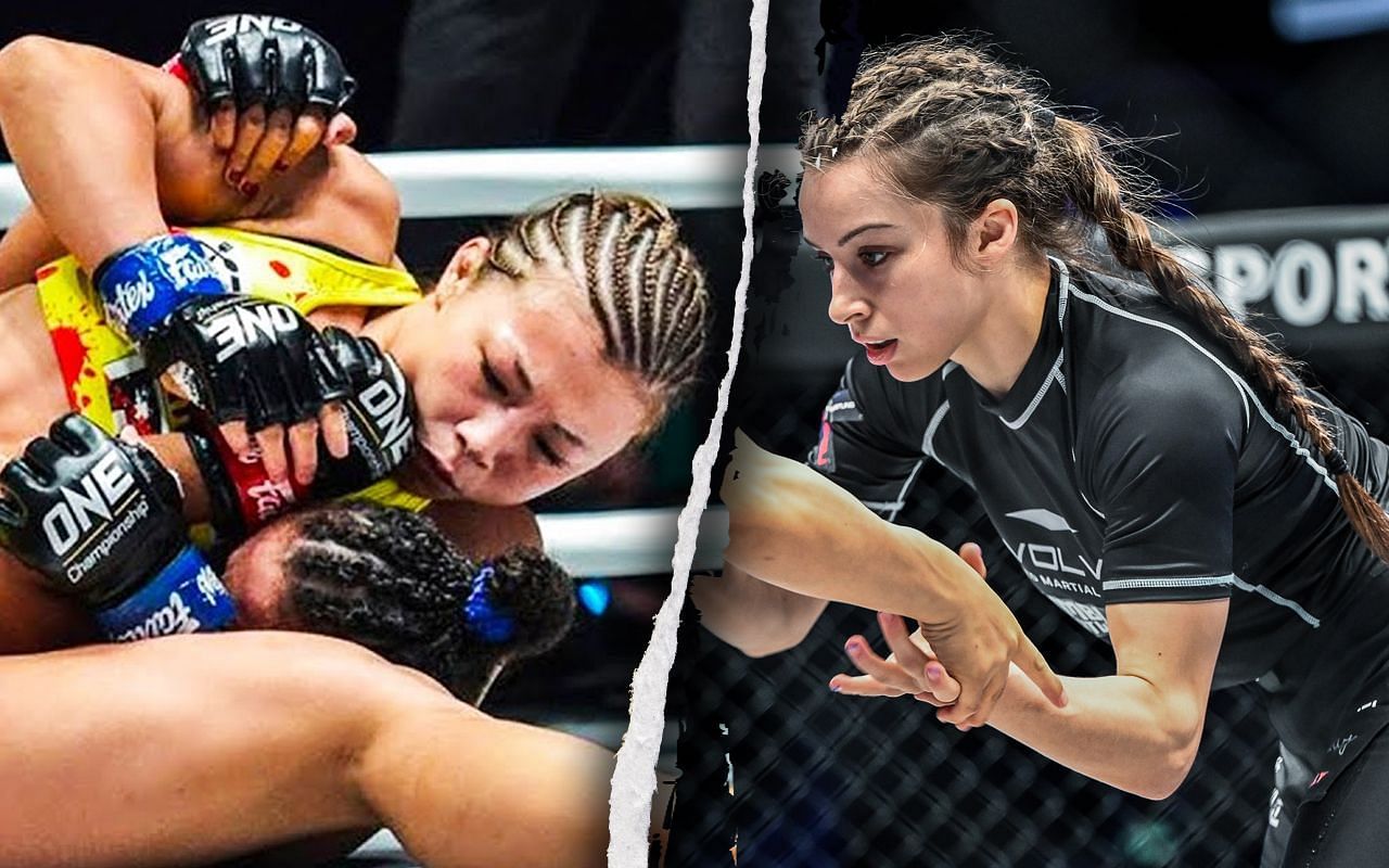 (left) Ayaka Miura and (right) Danielle Kelly [Credit: ONE Championship]