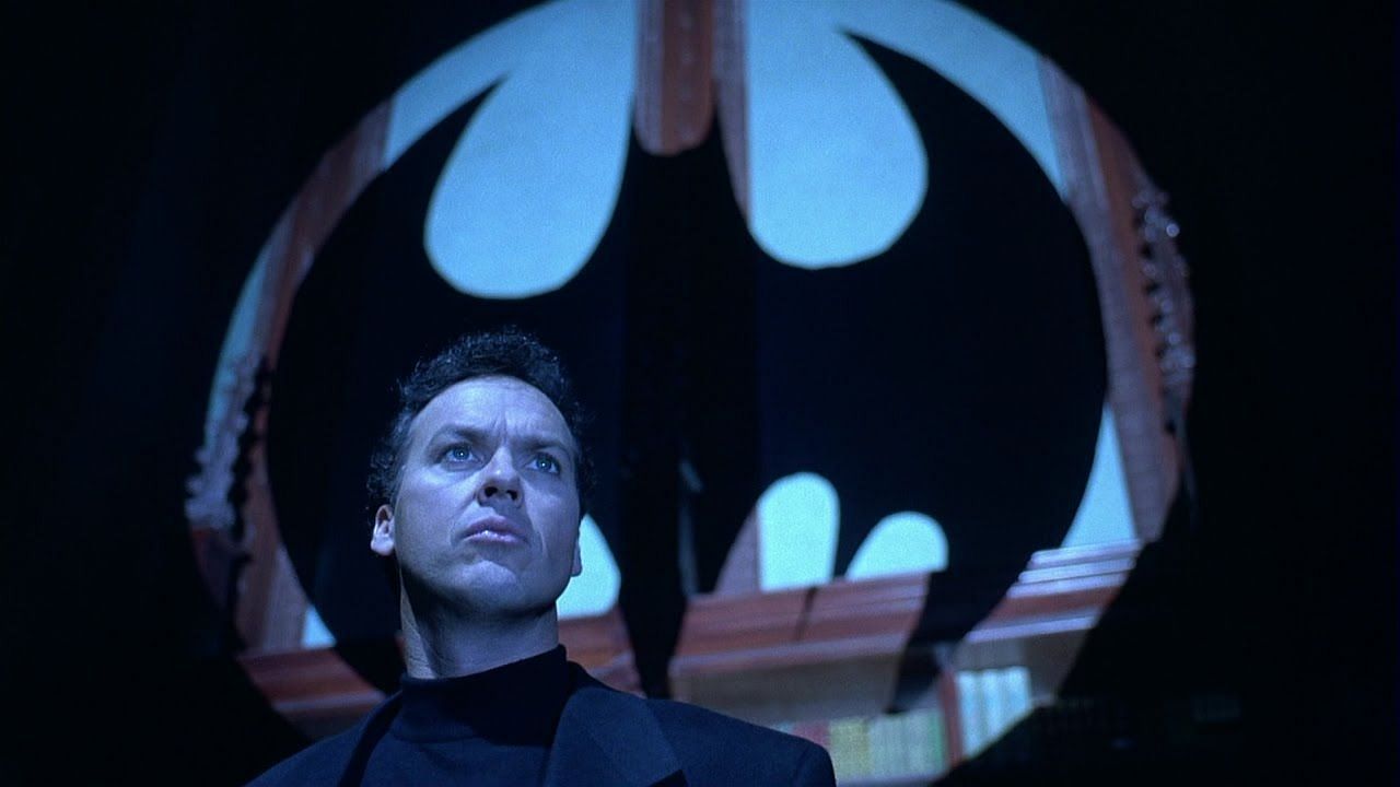 The Bat-Signal: A two-faced symbol (Image via Warner Bros)
