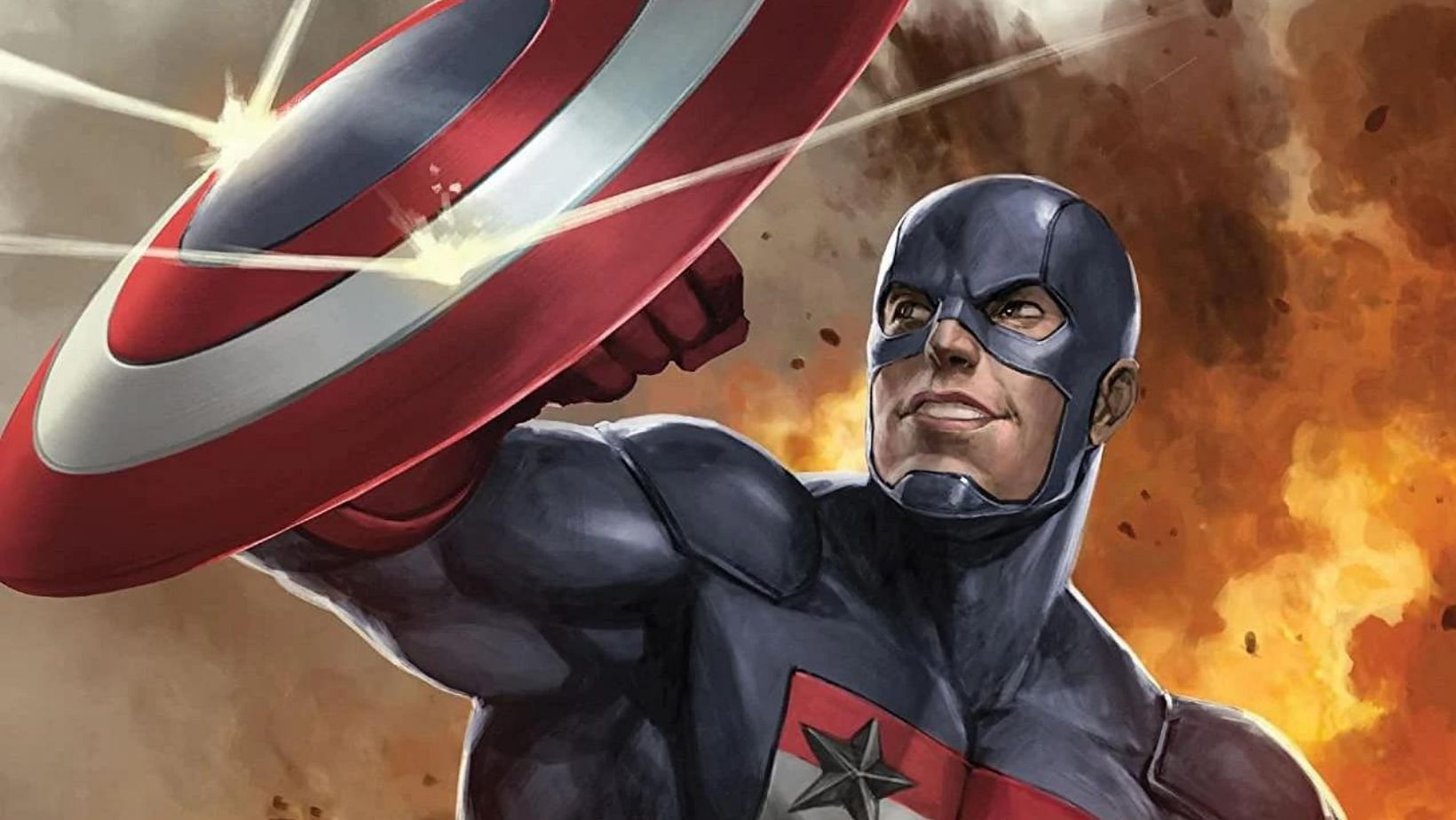 Controversial figure who briefly took on the mantle of Captain America (Image via Marvel Comics)